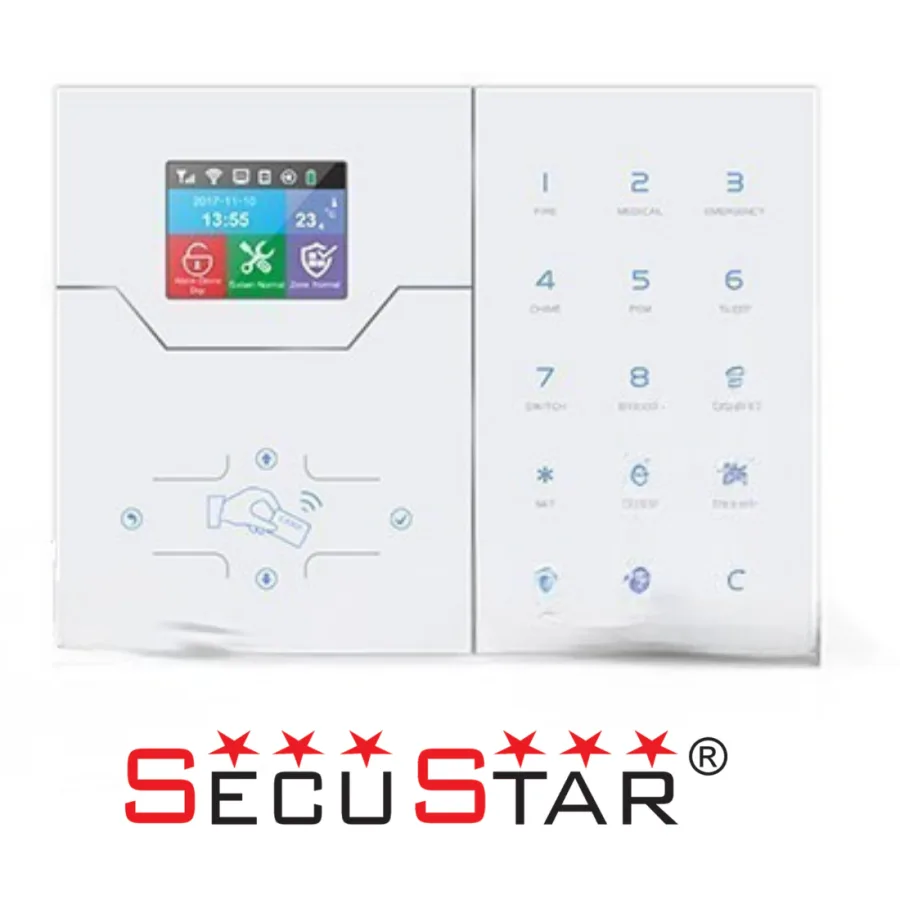 SecuStar SS-8032 Hibrit Alarm Paneli